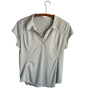 Athleta Women's Active Polo Shirt size large